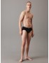 Calvin Klein 000NB3998A-PRU, Σλιπ με άνοιγμα Hip Brief 3 pcs Cotton Classics, ΜΑΥΡΑ